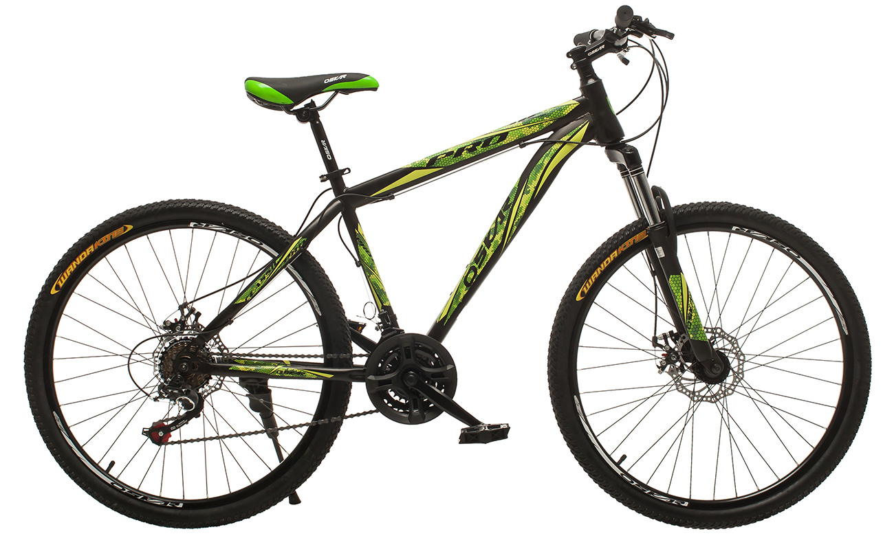Фотографія Велосипед Oskar Pro 26" 2021, розмір М, Чорно-зелений